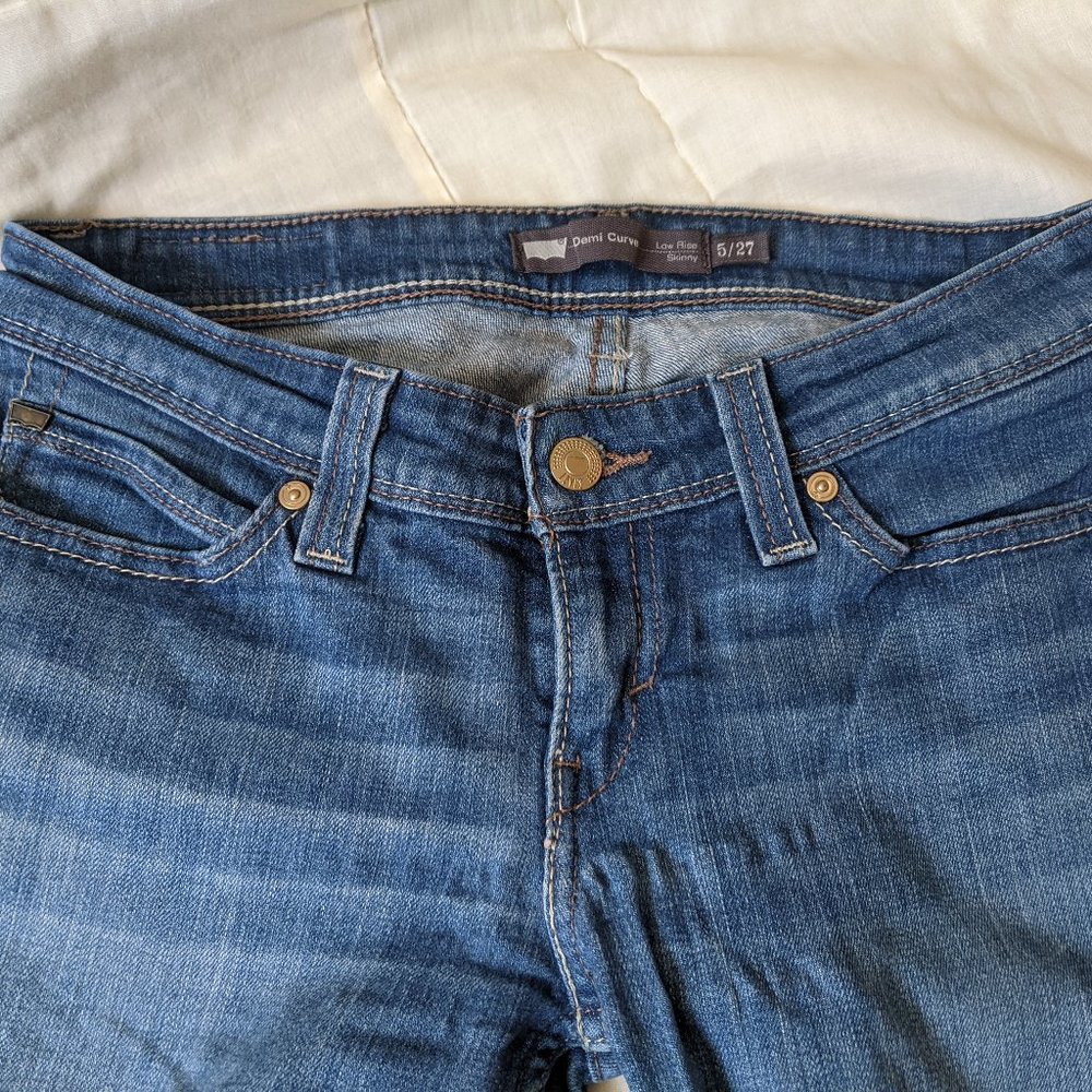 Levi's Low Rise Skinny Jeans